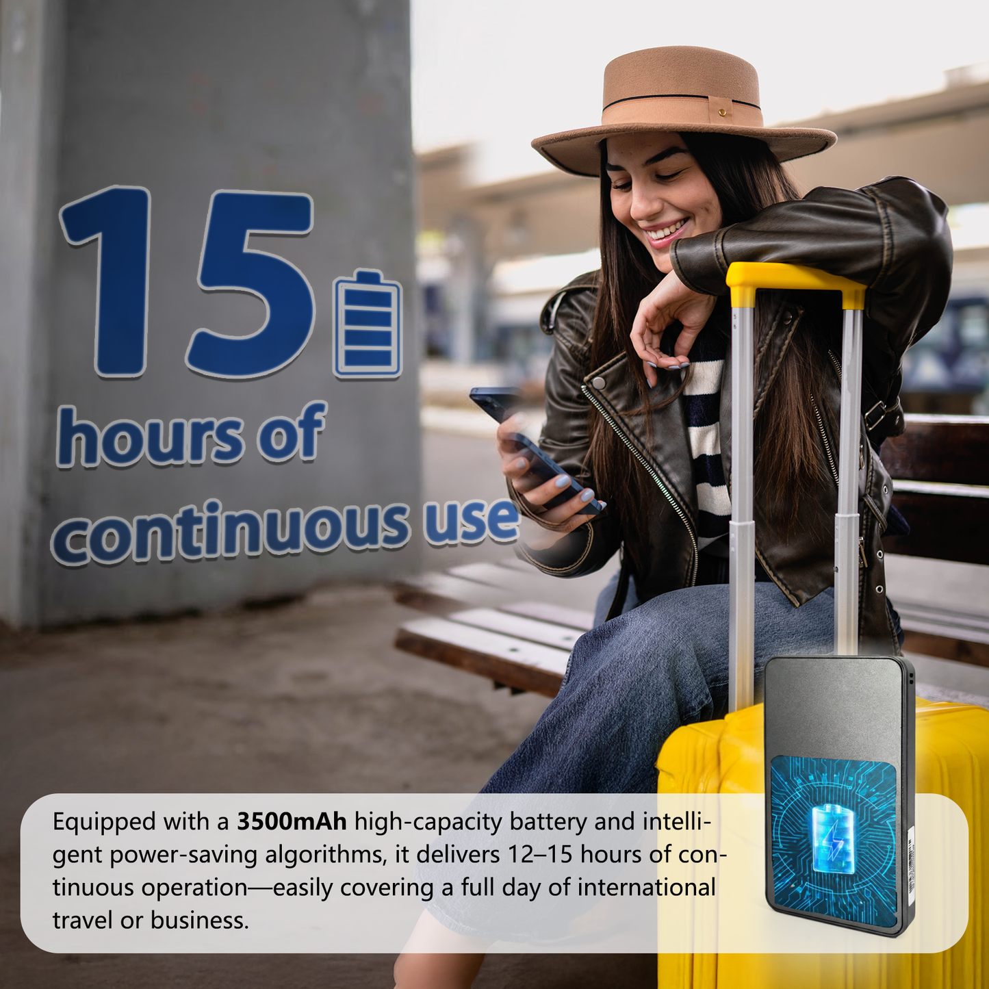 Global Pocket WiFi Hotspot | 10GB Preloaded, Connect 8 Devices